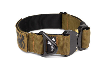 Coyote Brown Landshark 1.5" Collar