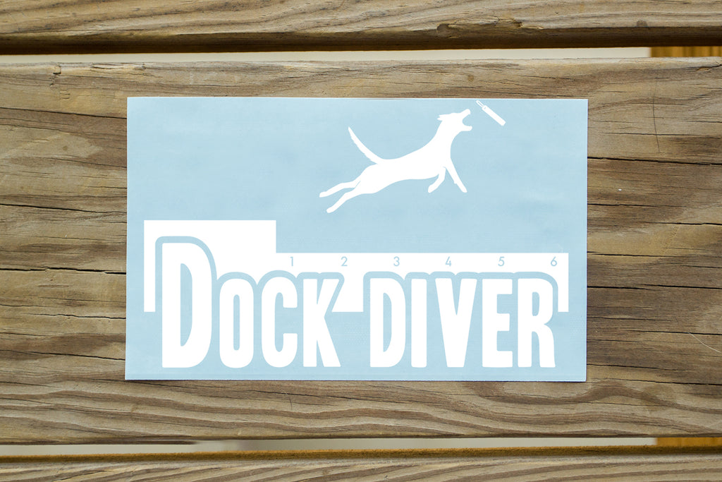 "Dock Diver" Decal