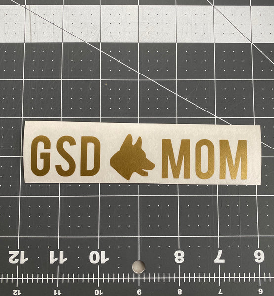 "Dog Mom" Decal